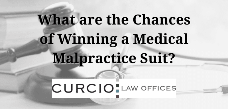 what are the chances of winning a medical malpractice suit