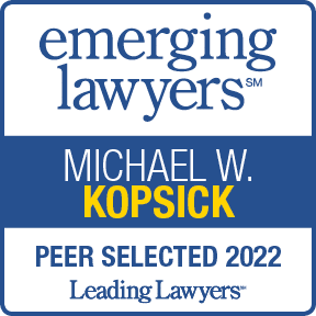 Michael Kopsick Emerging Lawyer 2022