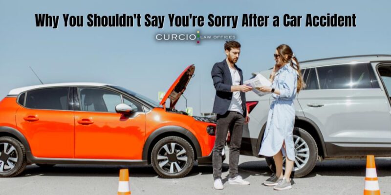 Why You Shouldn't Say You're Sorry After a Car Accident