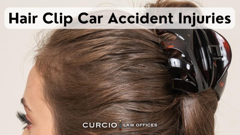 hair clip car accident